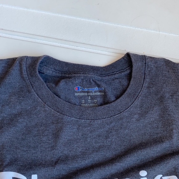 Champion Men’s Cotton T-Shirt Gray S - Picture 4 of 4